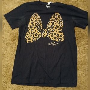 Minnie Mouse Black T-shirt Size M
